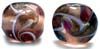Flat Round Gold Stone Beads - click here for large view